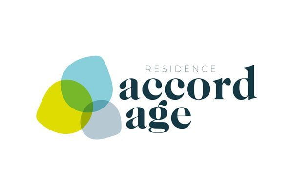 Recherche logo pour la création du rebranding pour la résidence services Accordage fait par Mobil Studio