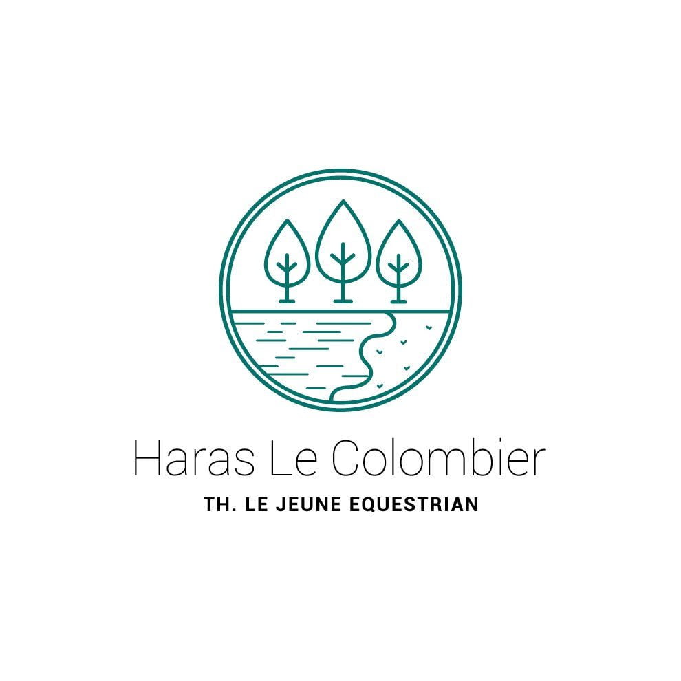 Création du branding pour Haras Le Colombier fait par Mobil Studio